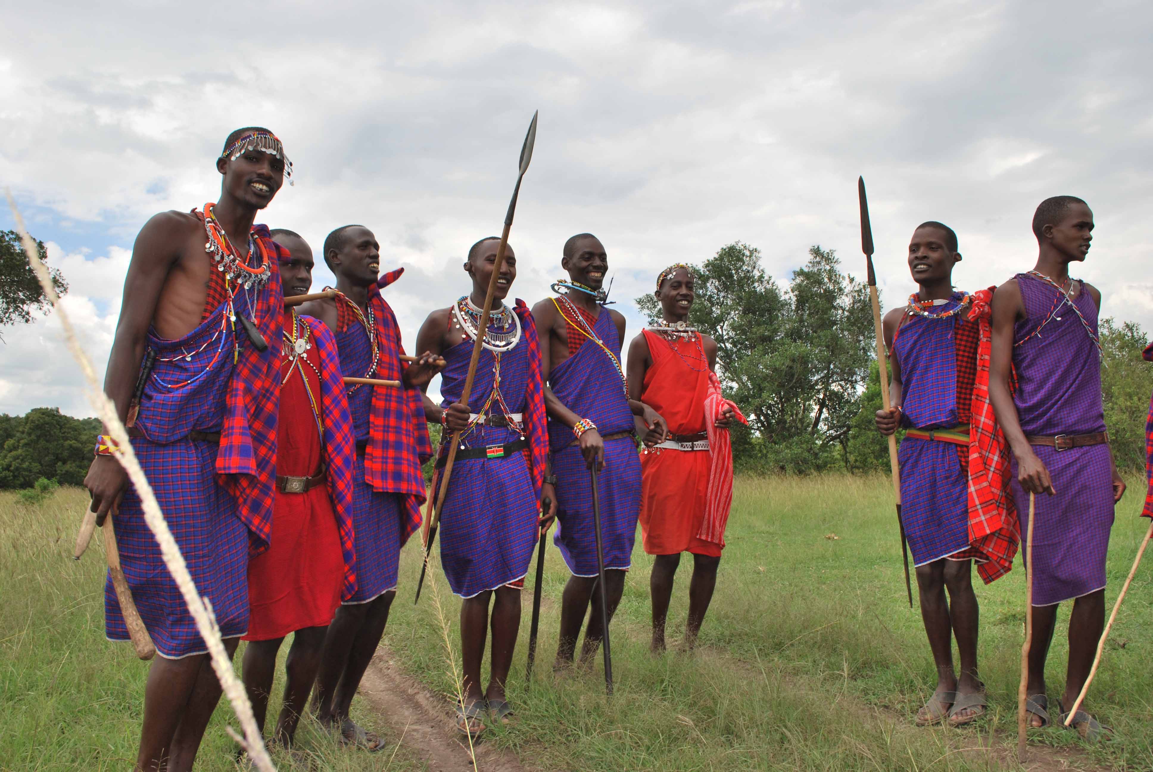 masai warriors