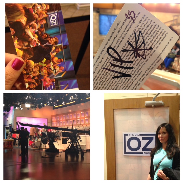 Adventures on the Dr Oz Show