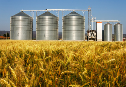 wheat silos